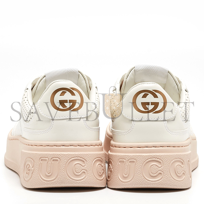 GUCCI WOMEN'S GG EMBOSSED SNEAKER 684911 1XL10 9014